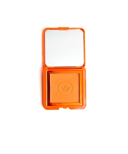 pó compacto mari maria soft silk elegance laranja UNICO