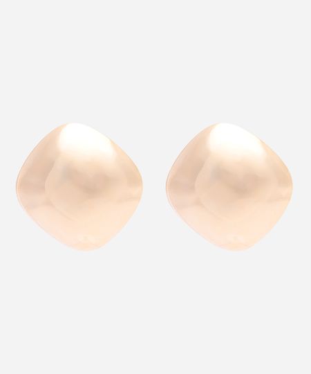 brinco maxi quadrado dourado UNICO brinco maxi quadrado dourado UNICO