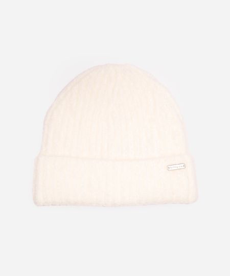gorro masculino de felpa off white UNICO gorro masculino de felpa off white UNICO