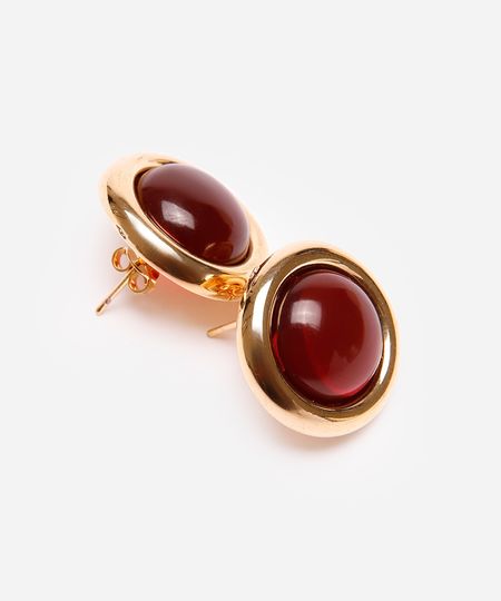 brinco feminino redondo dourado UNICO brinco feminino redondo dourado UNICO