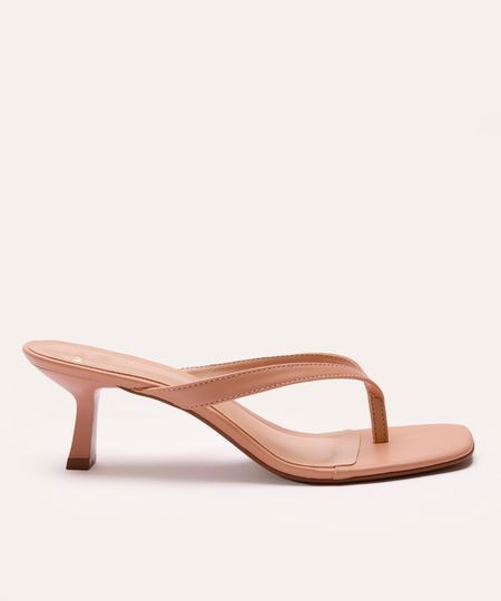 sandália feminina salto fino mindset rosa 34
