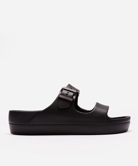 papete flatform esportiva ace texturizada preta 33-34