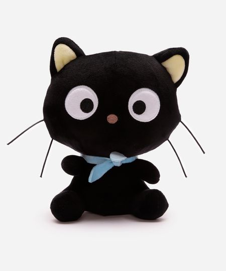 pelúcia chcocat hello kitty preto UNICO