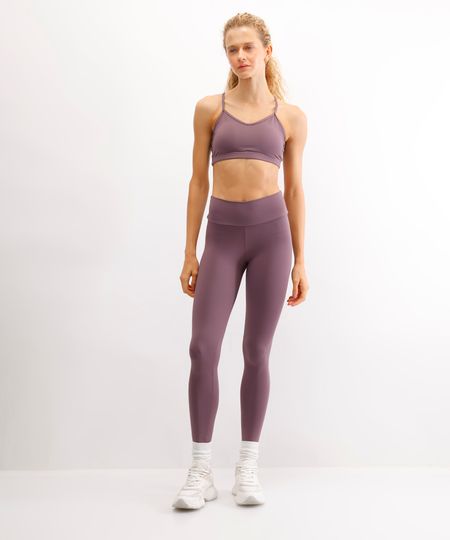 calça legging esportiva ace roxa P