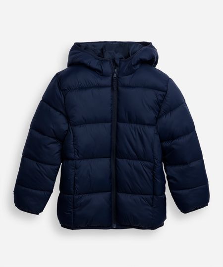 jaqueta puffer infantil - azul marinho 4 jaqueta puffer infantil - azul marinho 4