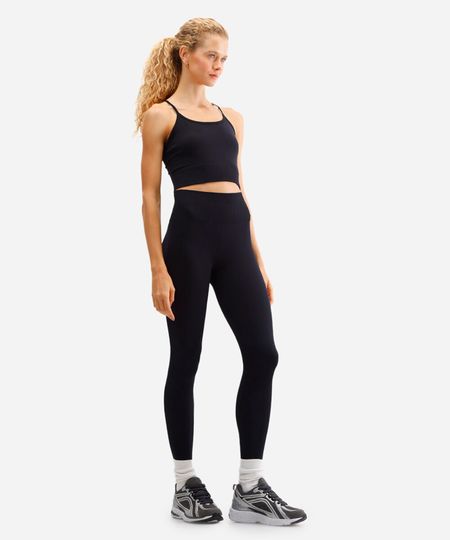 calça legging esportiva ace sem costura preta P