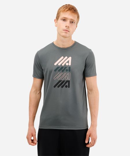 camiseta masculina esportiva ace manga curta verde P