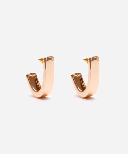 brinco feminino argola dourado UNICO