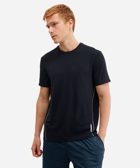 camiseta masculina esportiva ace preta P