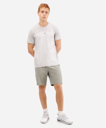 bermuda reta com nervuras na lateral esportiva ace verde G bermuda reta com nervuras na lateral esportiva ace verde G