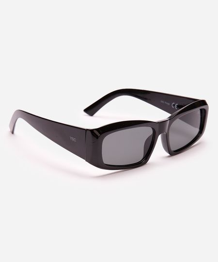 óculos de sol feminino quadrado preto UNICO