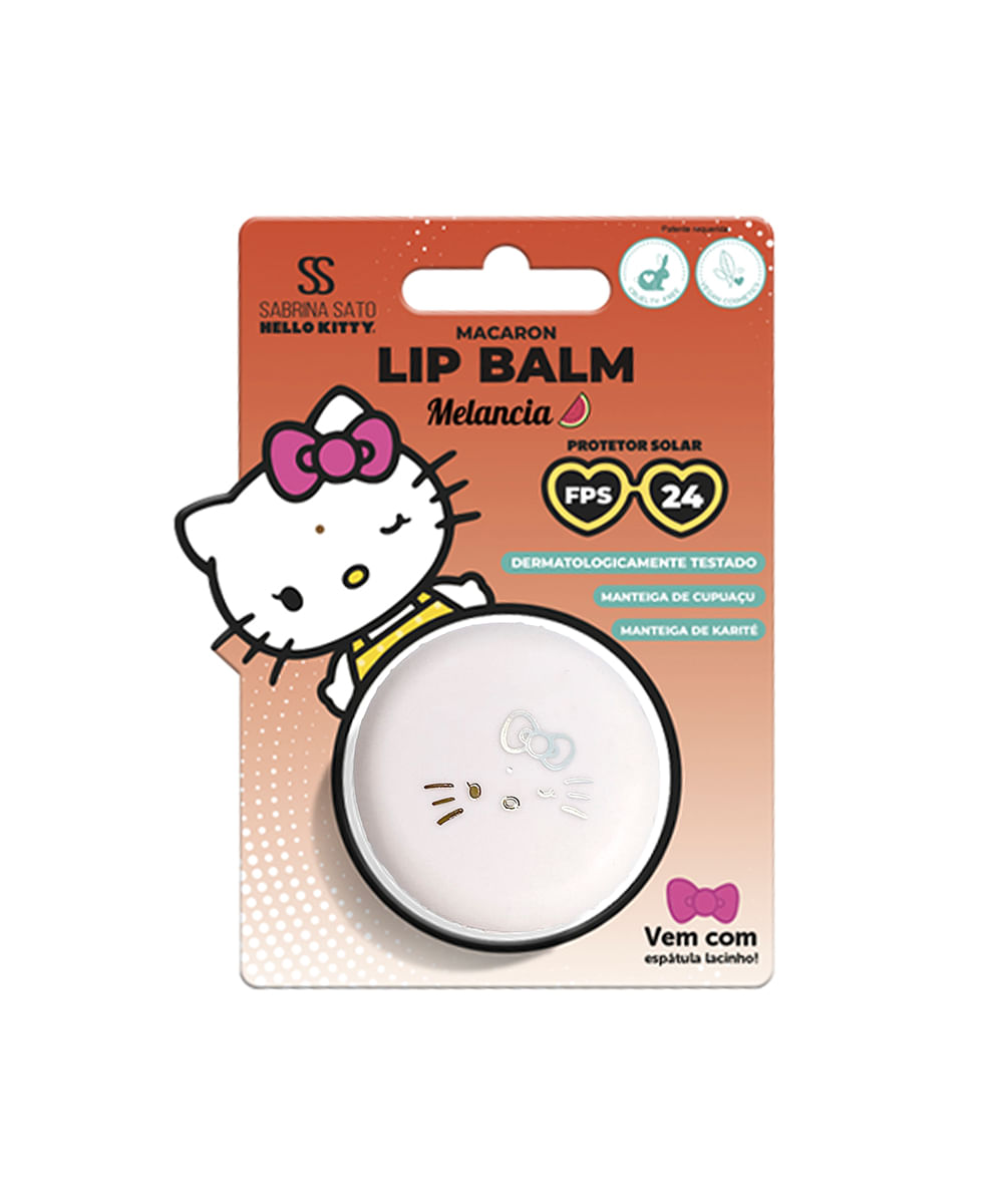 lip balm hello kitty sabrina sato melancia 8g rosa lip balm hello kitty sabrina sato melancia 8g rosa