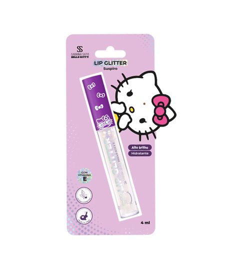 lip glitter hello kitty sabrina sato suspiro 4ml transparente UNICO lip glitter hello kitty sabrina sato suspiro 4ml transparente UNICO