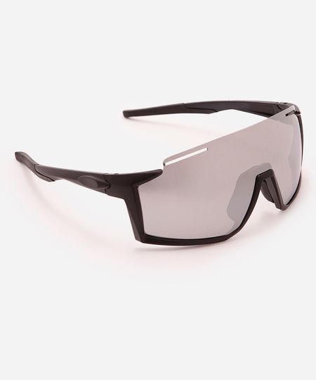 óculos de sol esportivo ace unissex preto UNICO