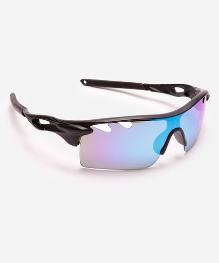 óculos de sol esportivo ace unissex preto UNICO