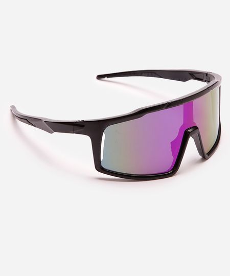 óculos de sol esportivo ace unissex preto UNICO