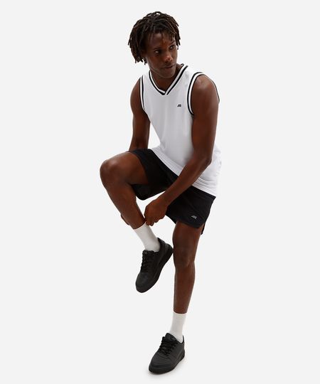 bermuda masculina esportiva ace texturizada preta P