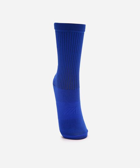 meia feminina esportiva ace para corrida azul 34-39