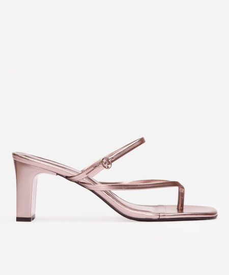 tamanco bico quadrado oneself prateado 36 tamanco bico quadrado oneself prateado 36