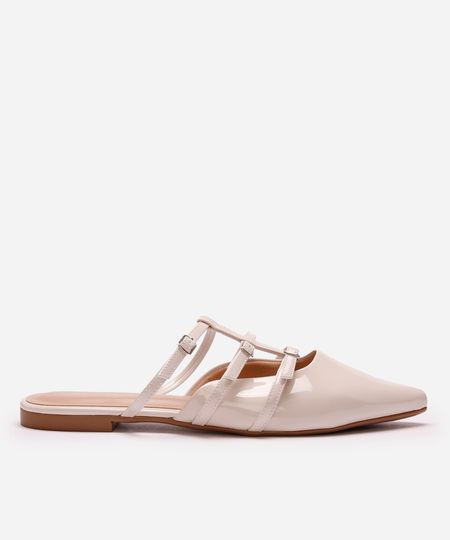 mule bico fino com fivelas oneself off white 34 mule bico fino com fivelas oneself off white 34