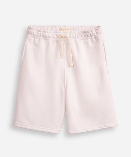 bermuda reta de moletom juvenil básica off white 12 bermuda reta de moletom juvenil básica off white 12