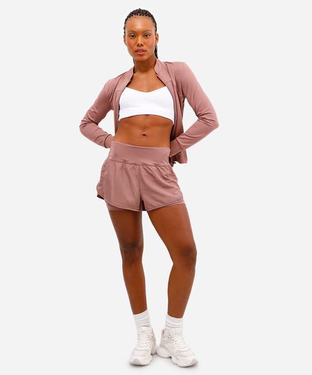 short running com forro e bolso esportivo ace rosa G short running com forro e bolso esportivo ace rosa G