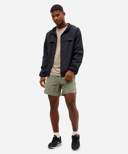 short reto masculino esportivo ace quadriculado verde P