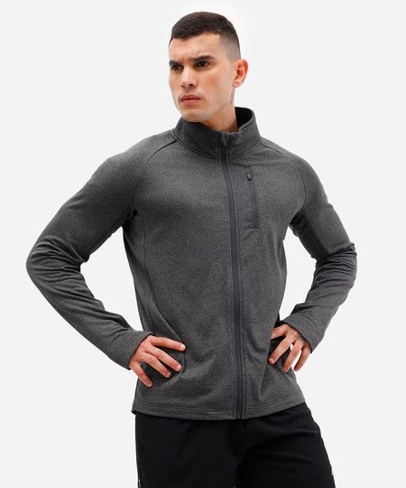 jaqueta masculina esportiva ace gola alta cinza G