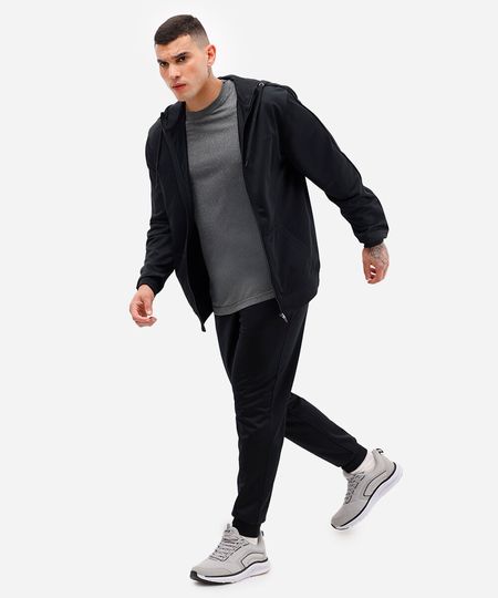 calça jogger com bolsos esportiva ace - preto P calça jogger com bolsos esportiva ace - preto P