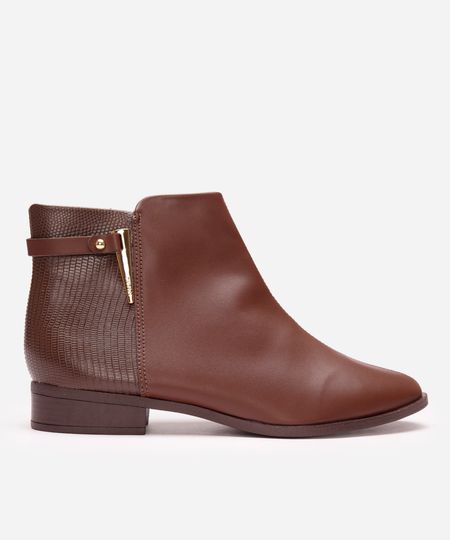 bota chelsea via uno texturizada marrom 35 bota chelsea via uno texturizada marrom 35