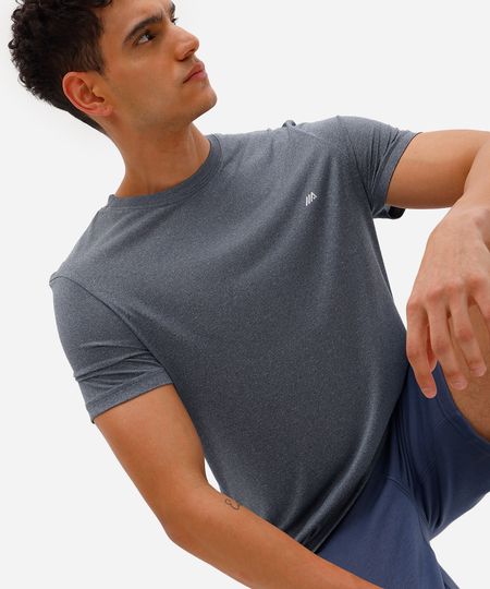 camiseta masculina esportiva ace azul P camiseta masculina esportiva ace azul P