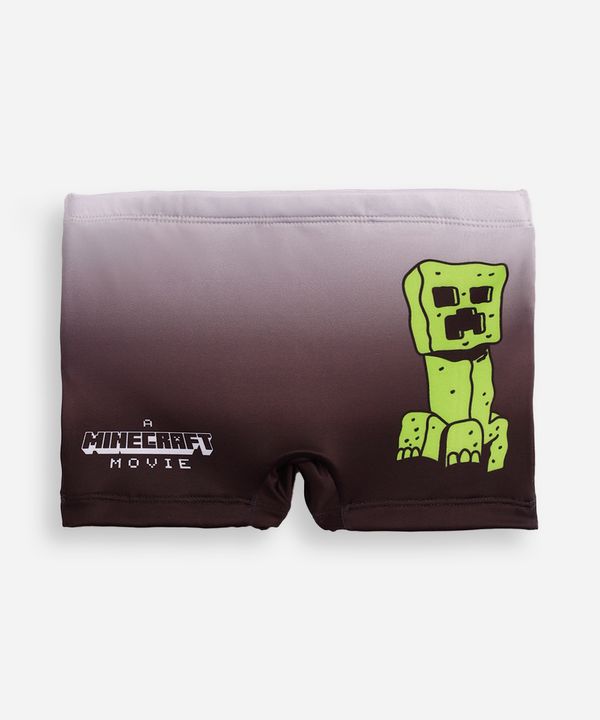 sunga boxer infantil minecraft colorida 12