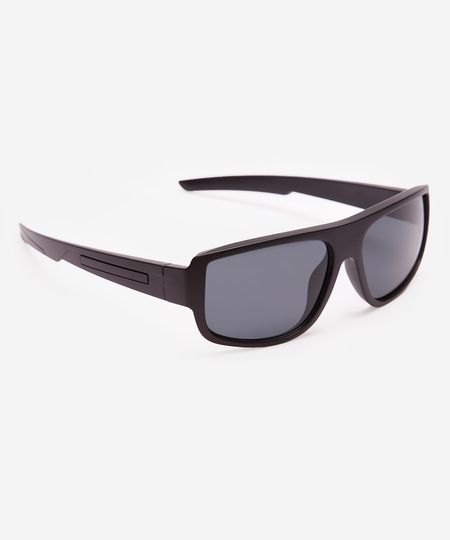 óculos de sol esportivo preto UNICO
