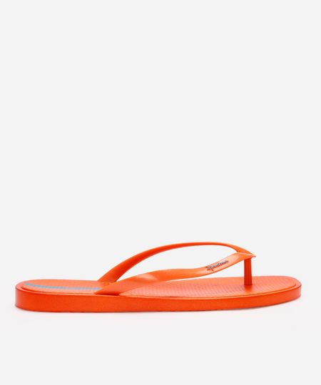 chinelo ipanema slim cintilante laranja 35