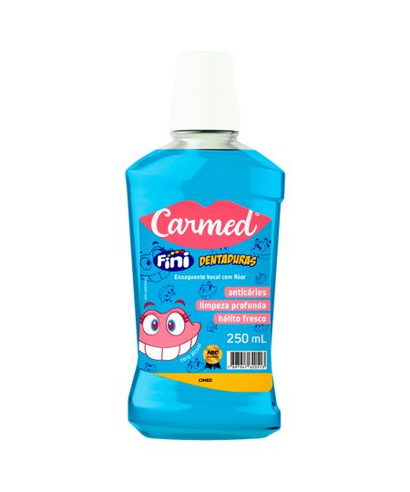 enxaguante bucal carmed fini dentadura 250ml 250 ML enxaguante bucal carmed fini dentadura 250ml 250 ML