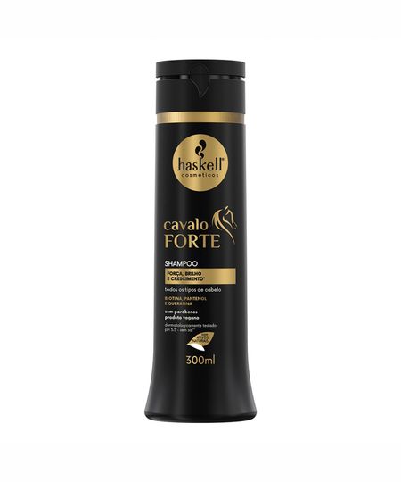 shampoo haskell cosméticos cavalo forte 300ml 300 ML shampoo haskell cosméticos cavalo forte 300ml 300 ML