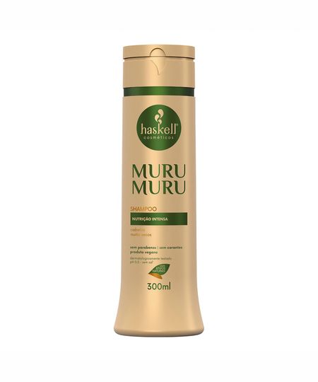 shampoo haskell cosméticos murumuru 300ml 300 ML shampoo haskell cosméticos murumuru 300ml 300 ML