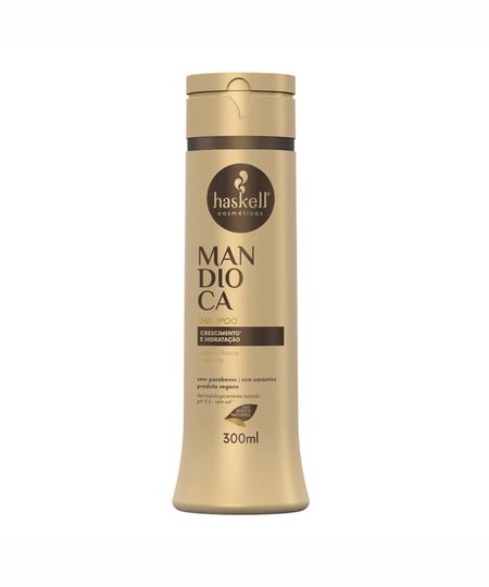 shampoo haskell cosméticos mandioca 300ml 300 ML shampoo haskell cosméticos mandioca 300ml 300 ML