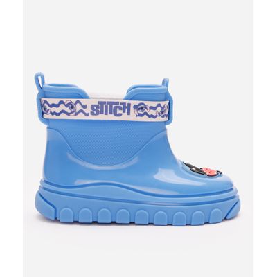galocha infantil stitch azul