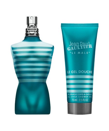 kit perfume masculino jean paul gaultier le male edt 75ml gel de banho 75ml UNICO kit perfume masculino jean paul gaultier le male edt 75ml gel de banho 75ml UNICO