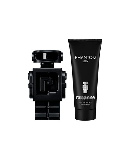 kit perfume masculino rabanne phantom parfum 100ml gel de banho 100ml UNICO kit perfume masculino rabanne phantom parfum 100ml gel de banho 100ml UNICO