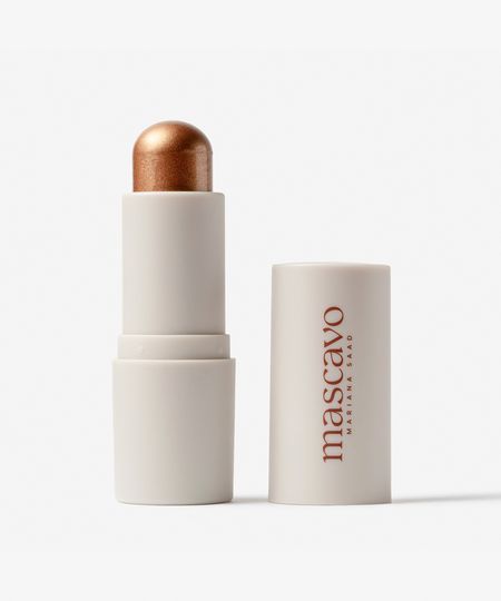 luminador em bastão mascavo by mariana saad glow stick brulè 6g dourado UNICO luminador em bastão mascavo by mariana saad glow stick brulè 6g dourado UNICO