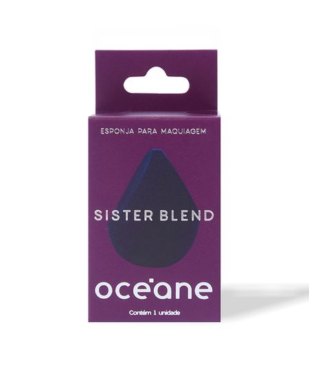 esponja de maquiagem océane sister blend azul UNICO esponja de maquiagem océane sister blend azul UNICO