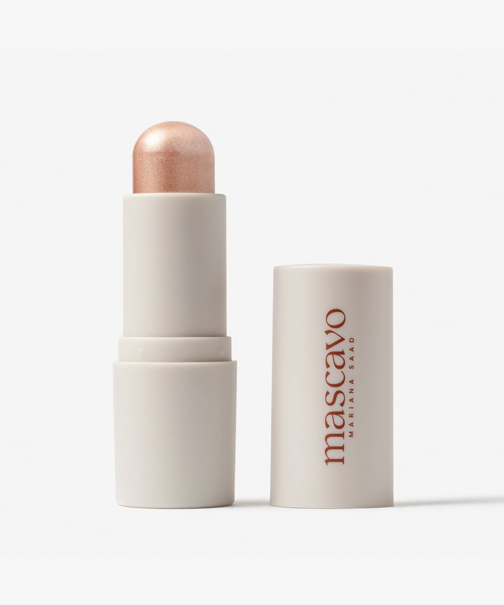 iluminador em bastão mascavo by mariana saad glow stick rosé 6g rosa iluminador em bastão mascavo by mariana saad glow stick rosé 6g rosa