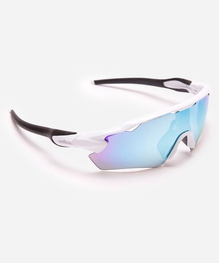 óculos de sol esportivo ace unissex branco UNICO