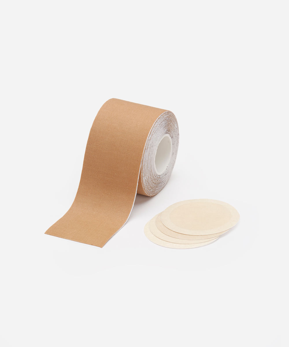 sutiã fita up adesiva bege