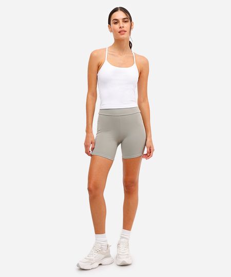 bermuda feminina com bolso esportiva ace verde M