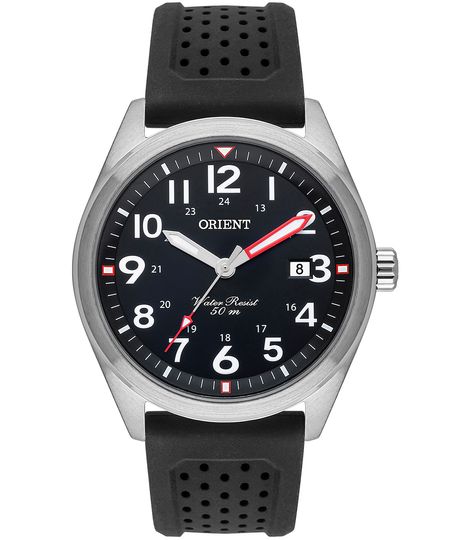 relógio masculino orient mbsp1028p2px analógico calendário prateado UNICO relógio masculino orient mbsp1028p2px analógico calendário prateado UNICO