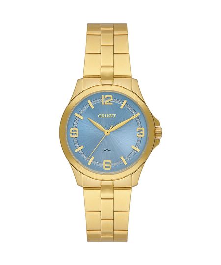 relógio feminino orient fgss0227a2kx analógico dourado UNICO