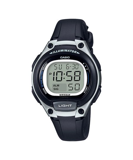 relógio masculino casio lw-203-1avdf digital preto UNICO